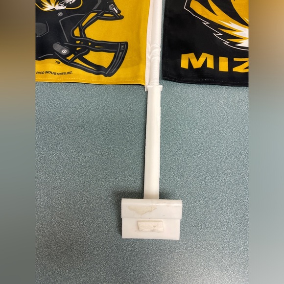 MIZZOU Tiger Football NCAA Tailgate Car-Two Sided Flags (Set of 2) - Picture 5 of 11